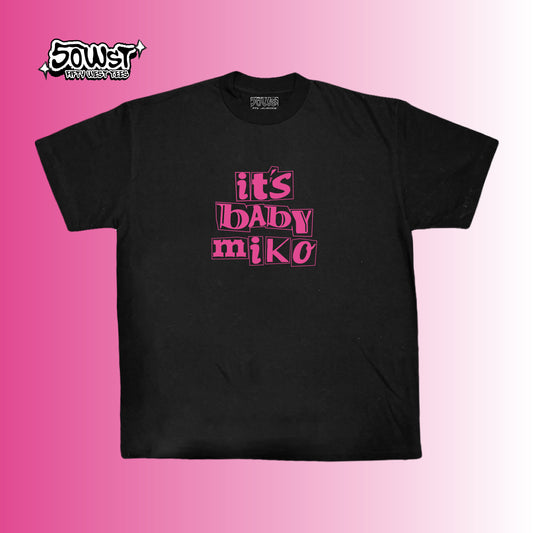 Playera negra Young Miko